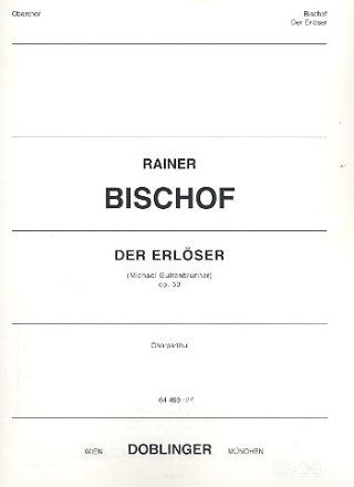 Der Erlser op.53 fr Kinderchor (Frauenchor) a cappella Partitur