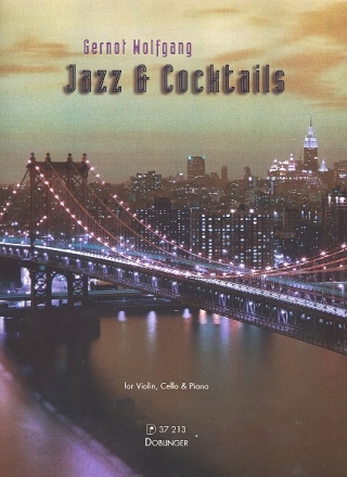 Jazz and  Cocktails for violin, cello and piano score and parts