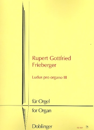 Ludus pro organo III fr Orgel