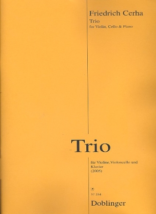Trio fr Violine, Violoncello und Klavier Stimmen