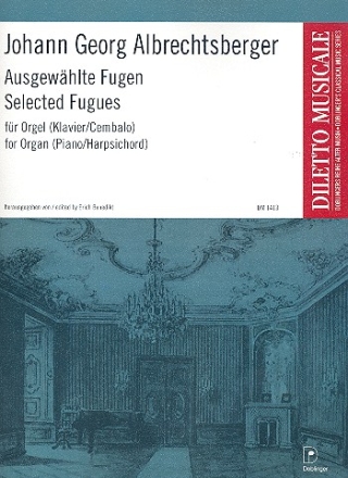 Ausgewhlte Fugen fr Orgel (Klavier/Cembalo)