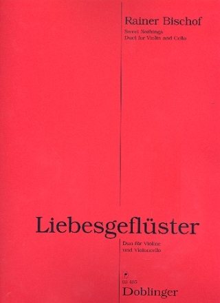 Liebesgeflster fr Violine und Violoncello Spielpartitur