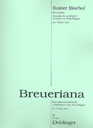 Breueriana fr Violine