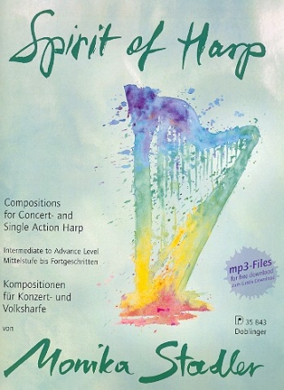 Spirit of Harp (+mp3-Files zum Gratis-Download) fr Konzertharfe (Volksharfe)