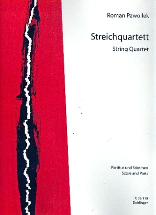Streichquartett Partitur und Stimmen