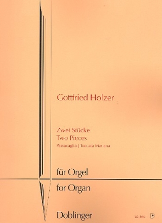 2 St�cke f�r Orgel