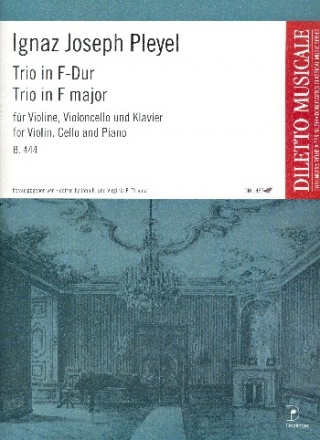 Trio F-Dur B444 fr Violine, Violoncello und Klavier Stimmen