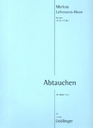 Abtauchen f�r Gitarre