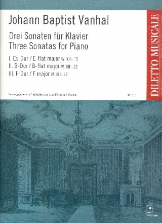3 Sonaten f�r Klavier