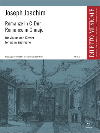 Joseph JOACHIM, Romanze in C-Dur f�r Violine und Klavier