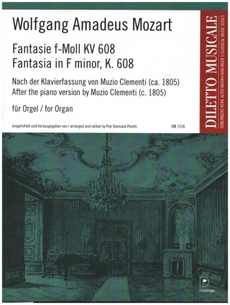 Fantasie f-Moll KV608 f�r Orgel