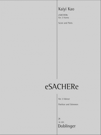 eSachere for 2 horns score and parts