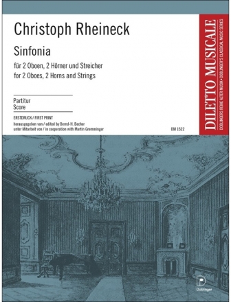Sinfonia f�r 2 Oboen, 2 H�rner und Streicher Partitur