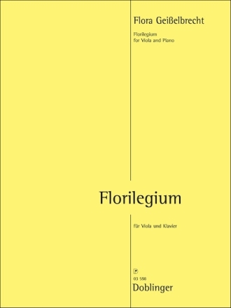 Gei�elbrecht  Fora, Florilegium Viola und Klavier