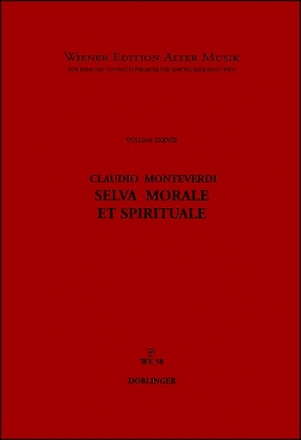 WE38  C.Monteverdi, Selva Morale et Spirituale  Partitur
