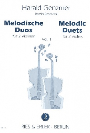 Melodische Duos Band 1 fr 2 Violinen Spielpartitur
