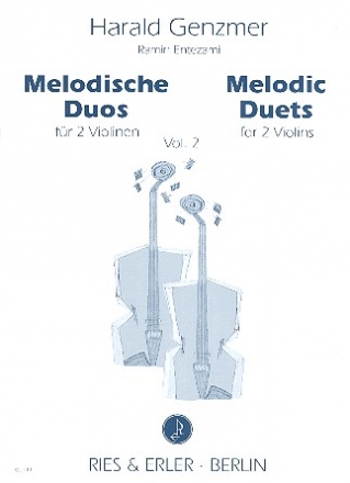 Melodische Duos Band 2 fr 2 Violinen Spielpartitur