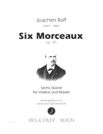 6 morceaux op.85 fr Violine und Klavier