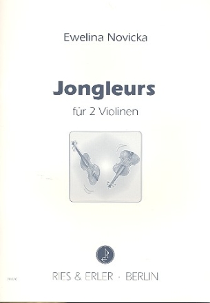 Jongleurs fr 2 Violinen Spielpartitur