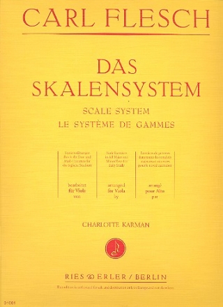 Das Skalensystem fr Viola