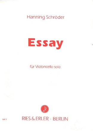 Essay fr Violoncello