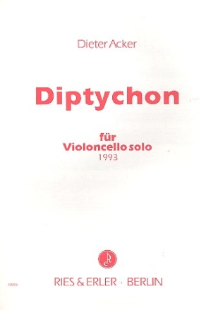 Diptychon fr Violoncello 1993