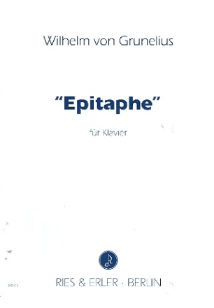 Epitaphe fr Klavier