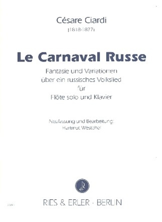 Le carnaval russe fr Flte und Orchester fr Flte und Klavier