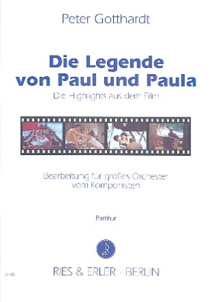 Die Legende von Paul und Paula (Suite) fr Orchester Partitur