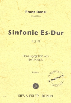 Sinfonie Es-Dur P219 fr Orchester Partitur