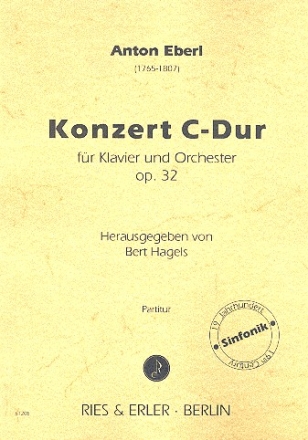 Konzert C-Dur op.32 fr Klavier und Orchester Partitur