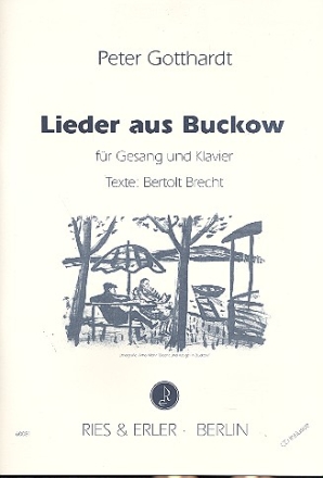Lieder aus Buckow (+CD) fr Gesang und Klavier