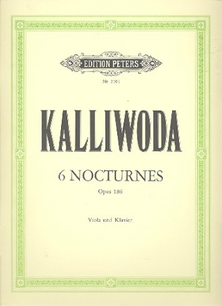 6 Nocturnes op.186 fr Viola und Klavier