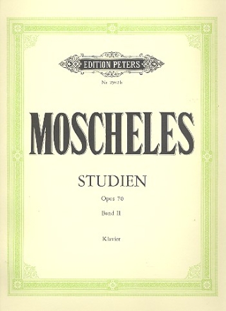 Studien zur hheren Vollendung op.70 Band 2 (Nr.13-24) fr Klavier