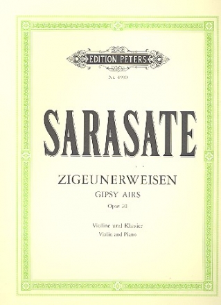 Zigeunerweisen op.20 fr Violine und Klavier