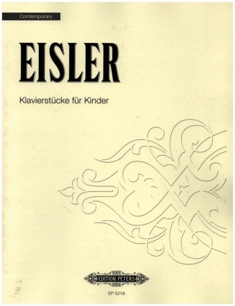 Klavierstcke fr Kinder op.31 fr Klavier