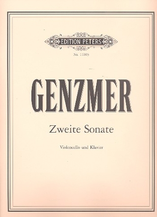 Sonate No. 2 fr Violoncello und Klavier