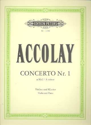 Konzert a-Moll Nr.1 für Violine und Klavier