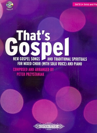 That's Gospel (+CD) fr gem Chor und Klavier Partitur