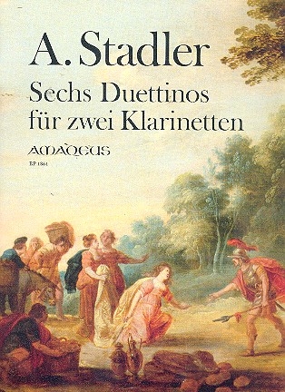 6 Duettinos fr 2 Klarinetten Stimmen