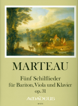 5 Schilflieder op.31 fr Bariton, Viola und Klavier Stimmen