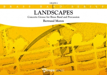 Bertrand Moren, Landscapes Brass Band Partitur
