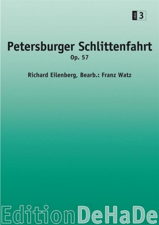 1224-05-010DHD  Richard Eilenberg, Petersburger Schlittenfahrt fr Blasorchester Partitur und Stimmen