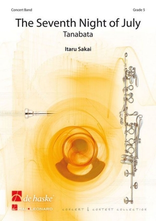 Itaru Sakai The Seventh Night of July Concert Band/Harmonie Partitur + Stimmen