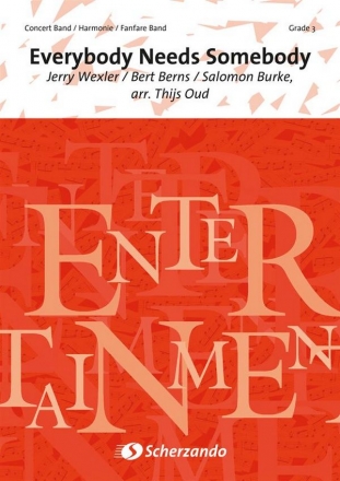 Everybody Needs Somebody Concert Band/Harmonie/Fanfare Partitur