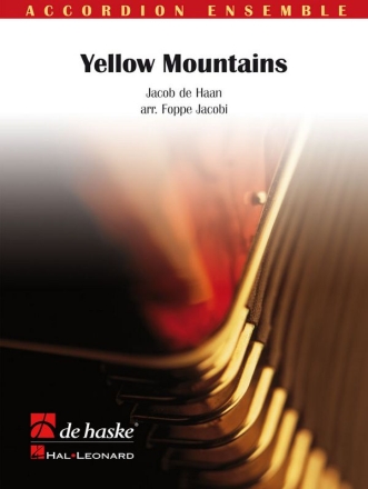 Yellow Mountains for accordion ensemble score and parts