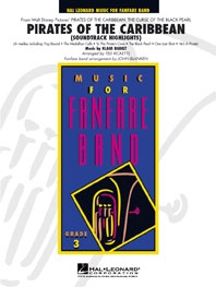 Pirates of the Caribbean for fanfare band score