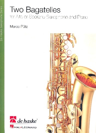 2 Bagatelles fr Altsaxophon (Sopransaxophon) und Klavier