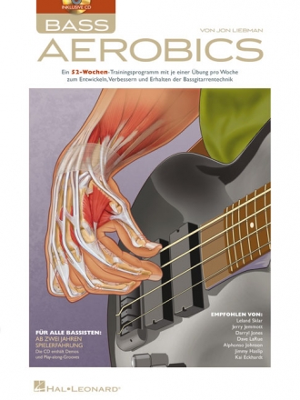 Bass  Aerobics (+2 CD's): fr E-Bass/Tabulatur