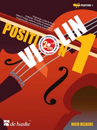Violin Position 1 (+2 CD's) fr Violine (dt/en/frz/nl) inkl. Klavierbegleitung zum Ausdrucken
